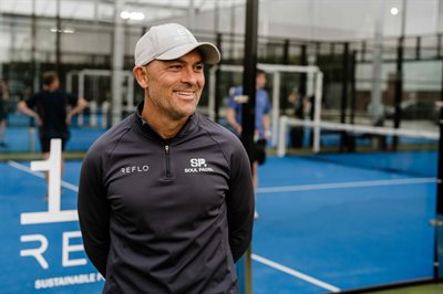 Soul Padel founder and CEO Mark Hewlett