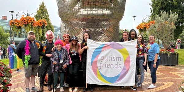 Autism friends wigan pride