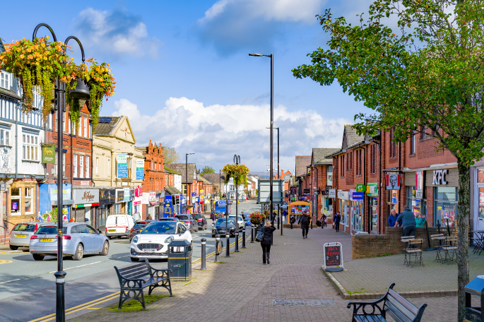 Ashton Town Centre Retail view