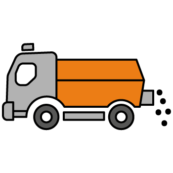 Gritter lorry