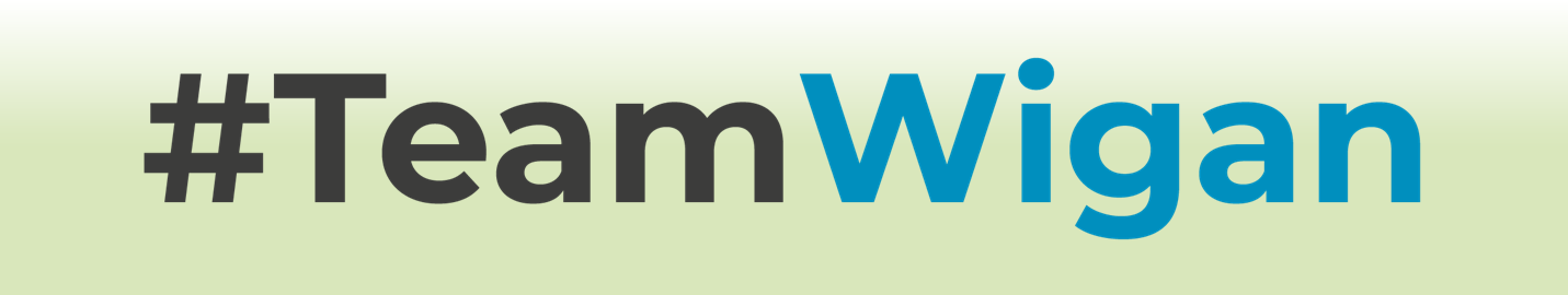Team Wigan webpage banner